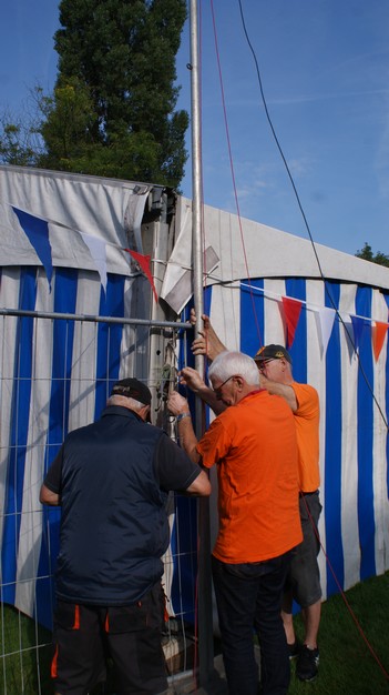 Gert,Jille en Wicher plaatsen de GP voor HF.